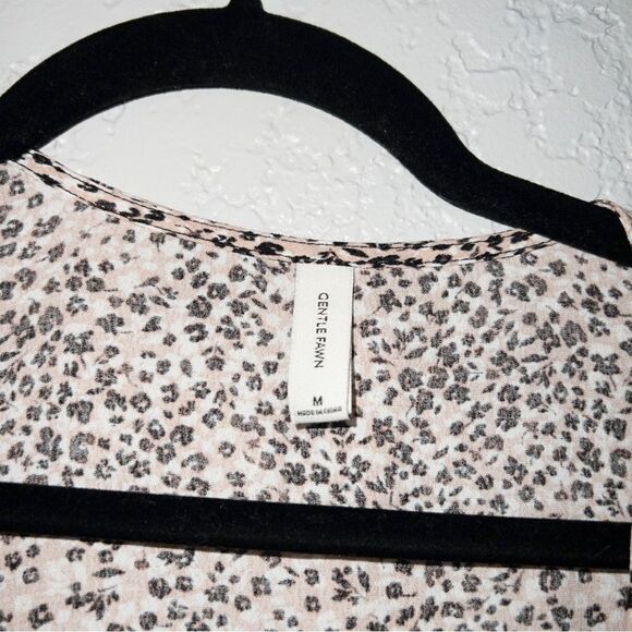 Gentle‎ Fawn Tan Mini Flower Wrap Ring Top Size Medium - Picture 5 of 6